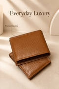 Premium Tan Brown Leather Men’s Wallet